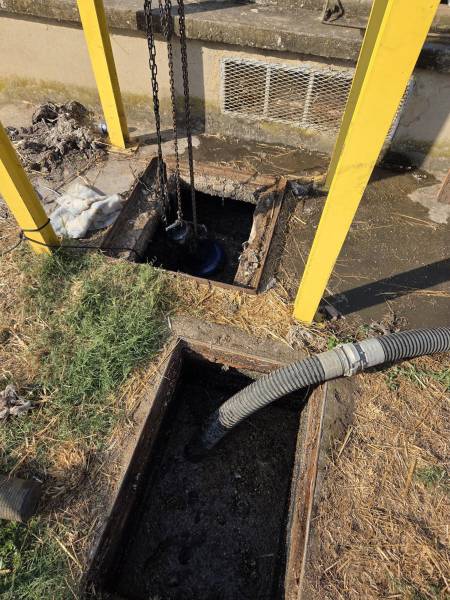 Gros poste de relevage en panne à Istres : une opération technique hors norme